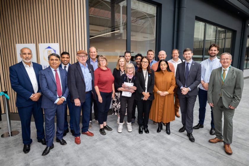 Opening of The Hive in Oldham.